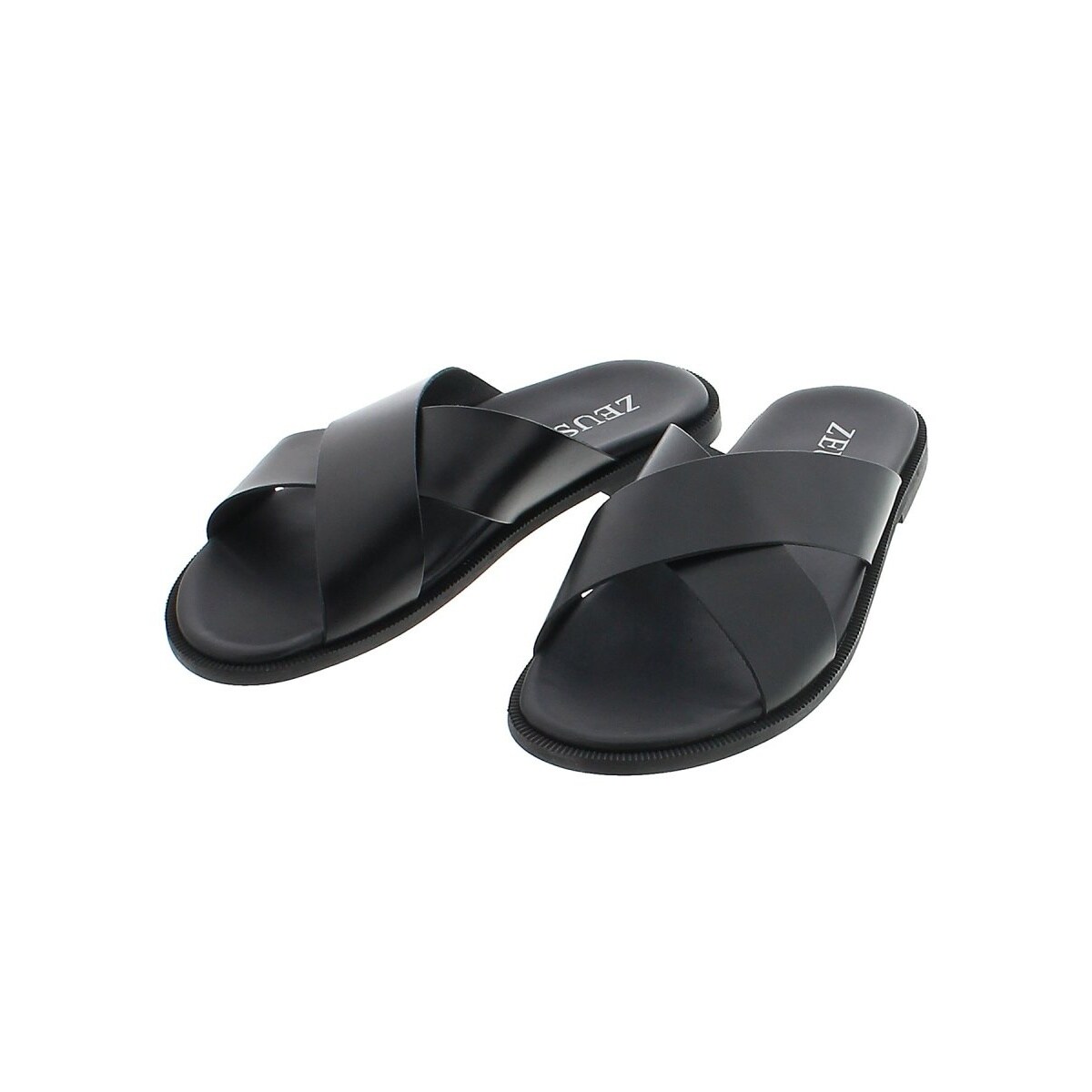 ゼウス/ZEUS バケッタレザークロスサンダル | アラウンド ザ シューズ