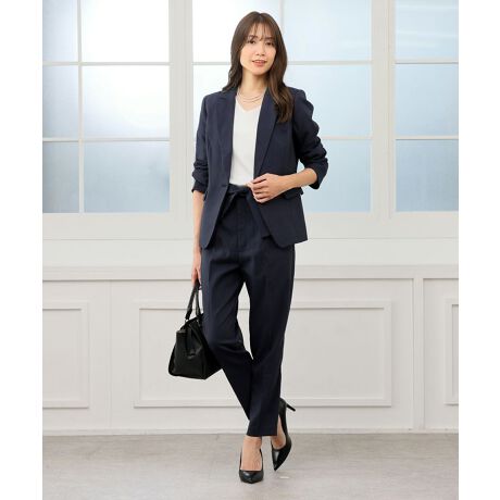 キャリアフォーマル パンツスーツ ベルト付き4点セット アルマリア Armaria Df0077bptr ファッション通販 マルイウェブチャネル