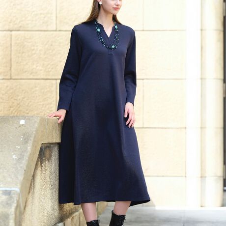 尾州素材ジャージ素材 ワンピース リリアンビューティ Liliane Burty ファッション通販 マルイウェブチャネル