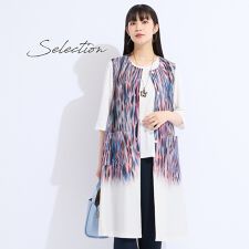 【11～17号】フランス製素材ループプリントベスト