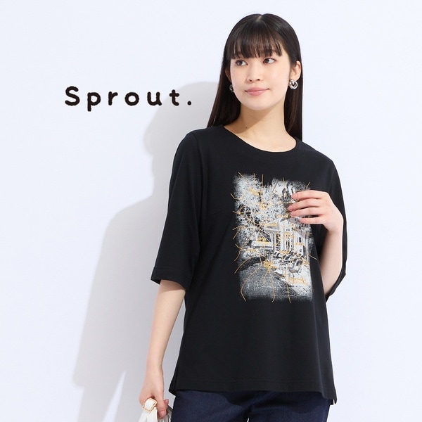 Liliane Burty（Lサイズ） / リリアンビューティ ミッションポンチ　ノースリーブTシャツ リリアンビューティ Liliane Burty ミッションポンチ