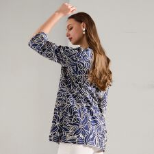 【L～４L】刺繍カットレースブラウス