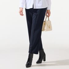 【13～25号/セットアップ対応】ストライプセンタープレスパンツ