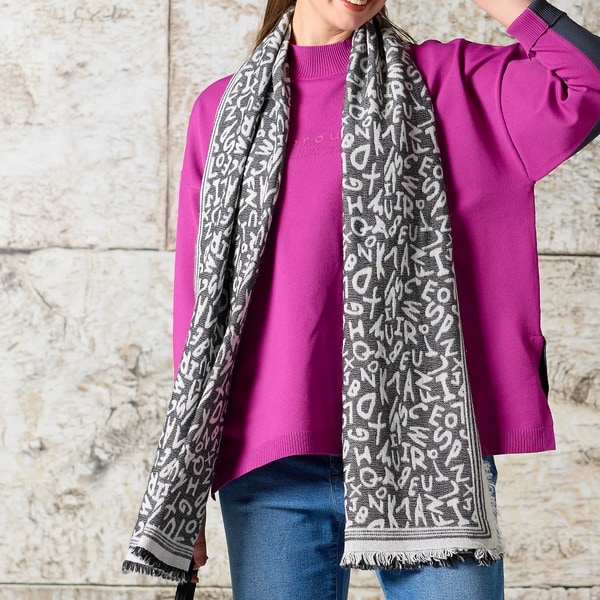 リリアンビューティ（Liliane Burty）/イタリア製英字ロゴストール イタリア製英字ロゴストール | リリアンビューティ(Liliane Burty