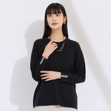 【L～4L/アンサンブル対応】プルオーバーニット