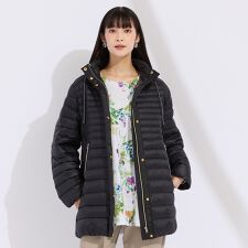 L～4L】ナイロンタフタダウンコート | リリアンビューティ(Liliane 