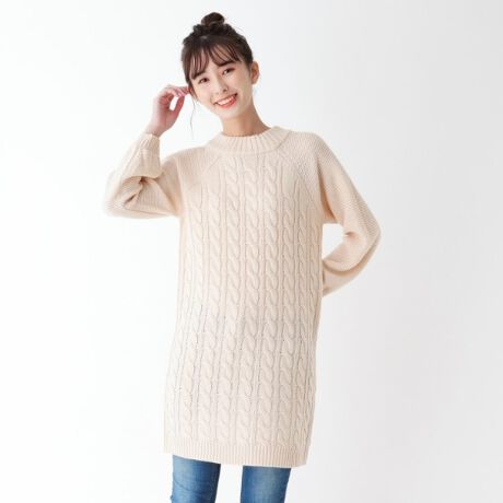 ケーブルニットワンピース イッツデモ Its Demo ファッション通販 マルイウェブチャネル