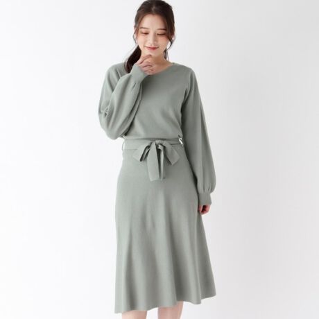 トップス フレアニットスカートセット イッツデモ Its Demo ファッション通販 マルイウェブチャネル