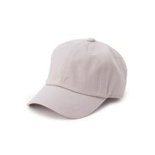 【手洗い可／サイズ調節可／UVケア加工】ベーシックキャップ