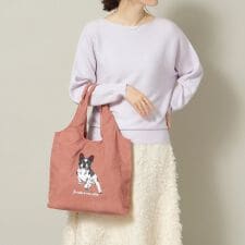 【A4対応】アニマル刺繍トート