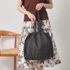 【A4対応】シアー巾着トート