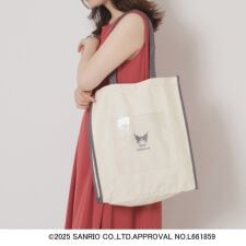 ＜サンリオキャラクターズ＞クリアポケットトート【A4対応】