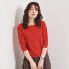 【手洗い可】ラメドルマンニット