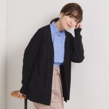 【手洗い可／アンチピリング】着流しカーディガン