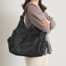 【撥水／11ポケット】リボンモチーフマザーズトート