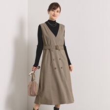 イッツデモ(ITS'DEMO)の【手洗い可】チェック柄ジャンスカ