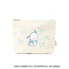 【ポチャッコ コラボ】サガラ刺繍ポーチ