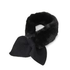 イッツデモ(ITS'DEMO)の【手洗い可】ニット切替ファーティペット