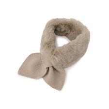 イッツデモ(ITS'DEMO)の【手洗い可】ニット切替ファーティペット