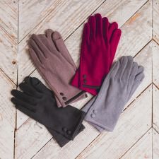 イッツデモ(ITS'DEMO)の【手洗い可】くるみ釦グローブ