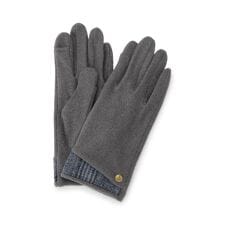 イッツデモ(ITS'DEMO)の【手洗い可】チャーム付チェック切替グローブ