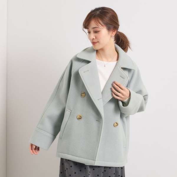 マシュマロボア素材切替Pコート | ザ ショップ ティーケー(THE SHOP