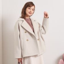 イッツデモ(ITS'DEMO)のカットメルトンミドル丈コート