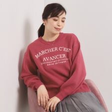 【手洗い可】アーチロゴニット