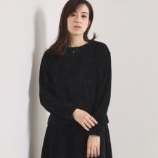 【手洗い可／セットアップ可】カットツイルプルオーバー