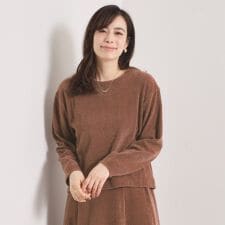 【手洗い可／セットアップ可】カットツイルプルオーバー