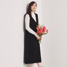 【手洗い可】カットツイルジャンスカ