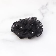 パール調フリルシュシュ