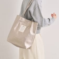 【A4対応】合皮ハンドルタックトート