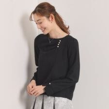 【入卒／手洗い可】ドレープブラウス