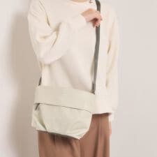 【収納アドバイザー監修】合皮コンビショルダー