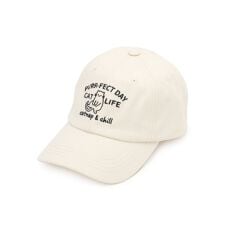 刺繍猫キャップ