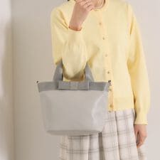リボンモチーフ2WAYトート