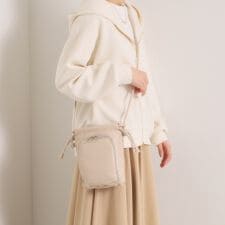 ポーチ付き巾着ミニショルダー