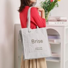 【A4対応】ポケットスクエアトート