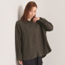 【接触冷感／吸水速乾／UV／洗濯機OK】袖2wayブラウス