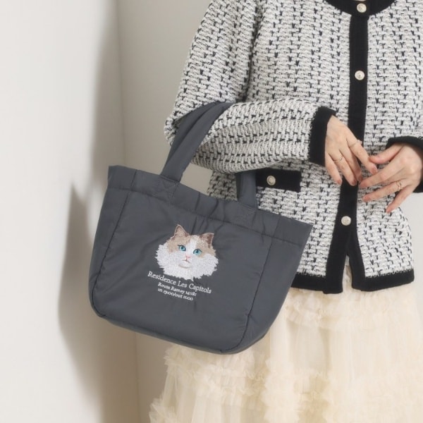 アニマル刺繍パフトートバッグ | イッツデモ(ITS'DEMO) | マルイウェブ