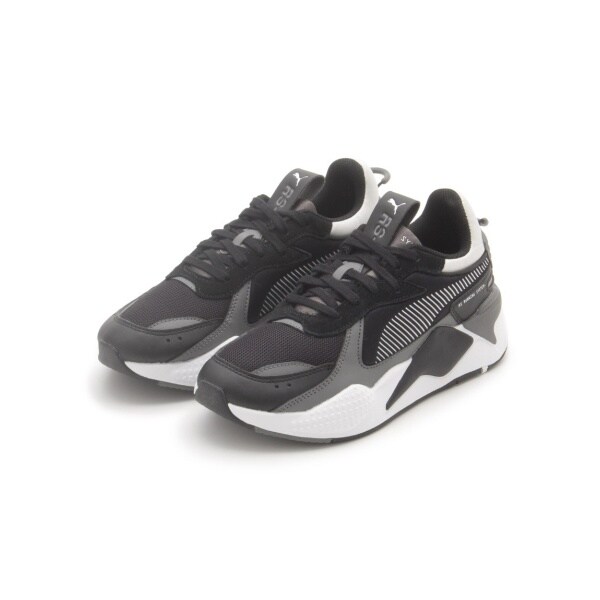 black and white puma rs x