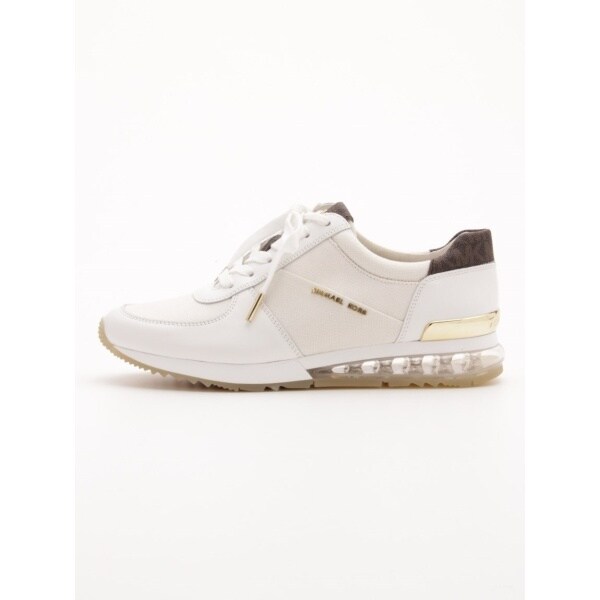 関税送料込♪MICHAEL KORS/Allie Extreme スニーカー Allie Extreme Glitter Chain Mesh and Leather Trainer
