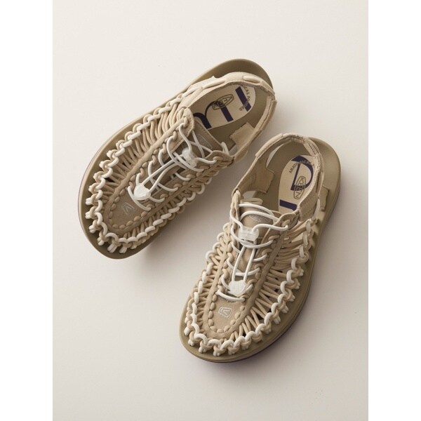 KEEN×emmi UNEEKⅡ OT ブラウン×パープル KEEN】UNEEK ／emmi | エミ