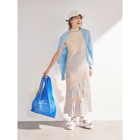 Emmi Atelier チェック切り替えワンピース エミ Emmi 13wno ファッション通販 マルイウェブチャネル