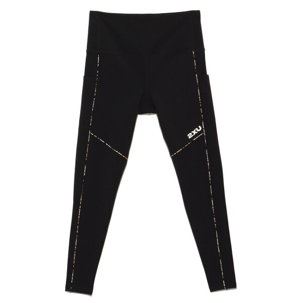 emmi UVカット リブ編み Vネック ヨガウェア WELLNESS&TRAINING WEAR