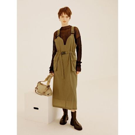 emmi atelier】オーシャンリサイクルジャンパーワンピース | エミ(emmi  