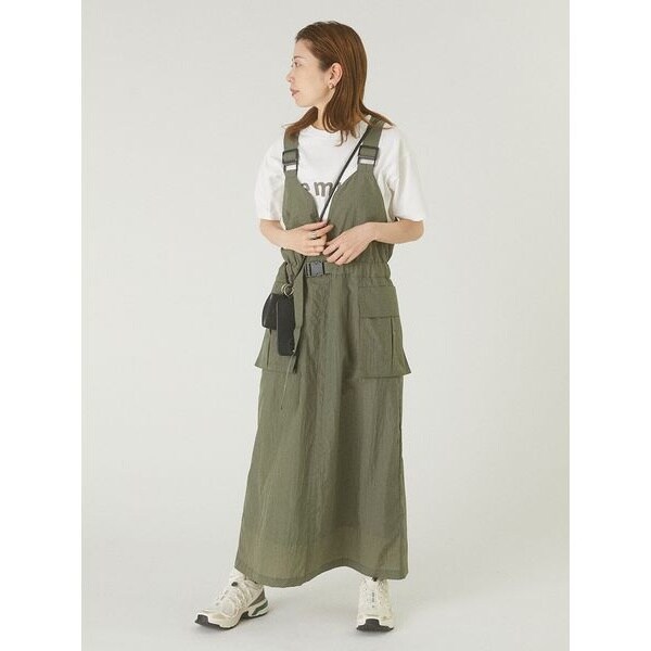 【emmi atelier】オーシャンリサイクルジャンパーワンピース emmi atelier】オーシャンリサイクルジャンパーワンピース | エミ(emmi