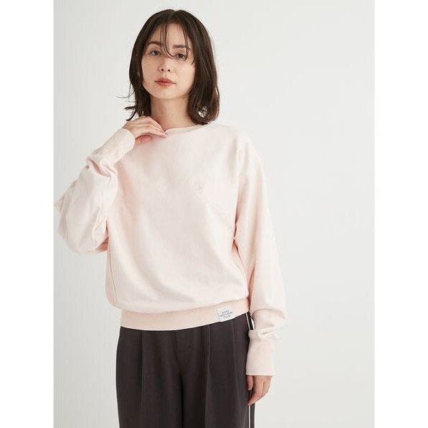 オーガニックコットンewcロゴロングスウェット | エミ(emmi