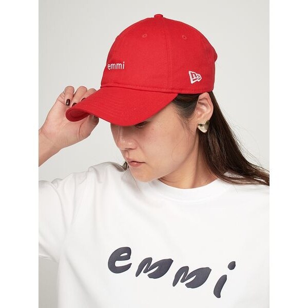 10th】【emmi|NEW ERA】9TWENTY emmiロゴキャンバスキャップ | エミ